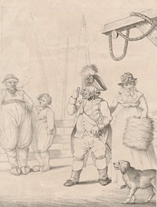 Real Inhabitants of This Earth, 10 januari 1796. av George Shepheard