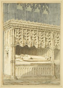 Monument till Sir Thomas Mede i St Mary Redcliffe av George Shepherd