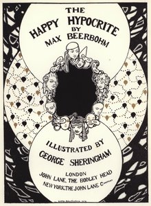 Illustration för The Happy Hypocrite av Max Beerbohm (färg litho) av George Sheringham