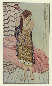 Hon var väldigt vacker och mild (färg litho)
