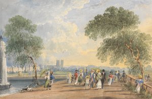 Grön park av George Sidney Shepherd