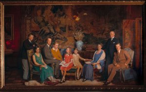 Gustav Krupp v. B. u.H. familjebild av George Simon Harcourt