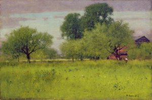 Äppelträdgård, 1892
