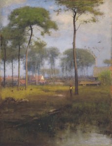 Tidig morgon, Tarpon Springs, 1892 av George Snr. Inness