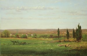 Nära Eagleswood, 1869 av George Snr. Inness