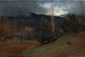 November i Adirondacks, ca 1885 av George Snr. Inness