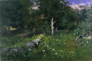 Sommar lövverk