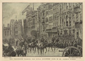 Drottning Victorias begravning av George Soper