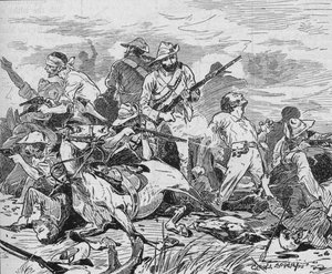 De slogs mot Grimly, 1895, 1902 av George Soper