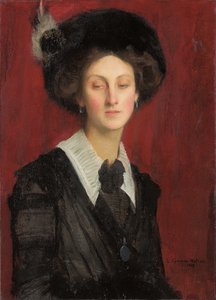 Hilda i svart hatt