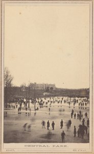 Central Park,1860-talet (foto) av George Stacy