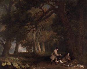 En vila efter skjutning, 1770. av George Stubbs