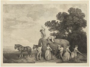 Hö-makare av George Stubbs