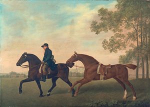 Två hack, 1789 av George Stubbs