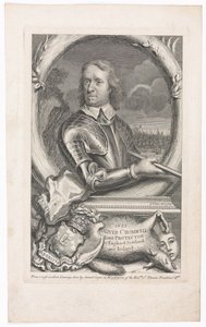 ?1653 Oliver Cromwell Lord Protector av England Skottland och Irland? av George Vertue
