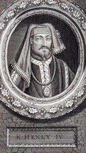 Henrik IV (1367-1413) (gravyr) av George Vertue
