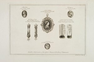 Juveler i ägo av Her Grace Margaret Duchess of Portland, 1749 av George Vertue
