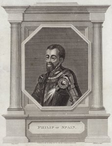 kung Filip II av Spanien av George Vertue