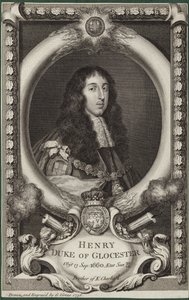 Porträtt av Henry Stuart, hertig av Gloucester av George Vertue
