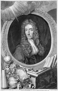 Robert Boyle, irländsk kemist och fysiker från 1600-talet, 1739.