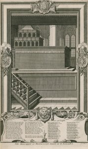 Monumentet av kung Edward I av George Vertue