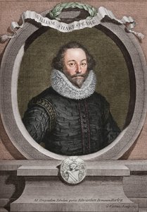 William Shakespeare 1564-1616, engelsk poet och dramatiker, 1721, 1913