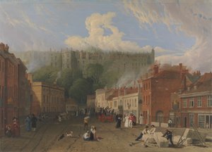Utsikt över Thames Street, Windsor av George Vincent