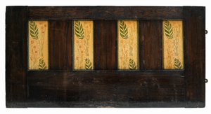 Dekorativ väggpanel (målad ek)