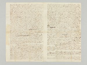 "Makten under konstitutionen kommer alltid att finnas hos folket", undertecknat autografbrev till Bushrod Washington, 9 november 1787 av George Washington
