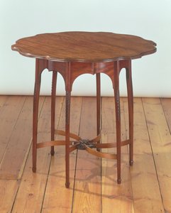 Enstaka bord, tillverkat för Morris & Co., ca 1885 (mahogny)