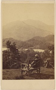 Loch Achray. Passera Aberford... av George Washington Wilson