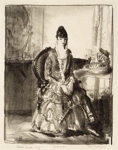 Arrangemang, Emma i ett rum av George Wesley Bellows