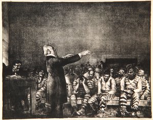 Benediction i Georgia, 1916 av George Wesley Bellows
