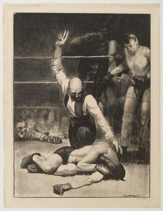 Uträknat nr 2, 1921 av George Wesley Bellows