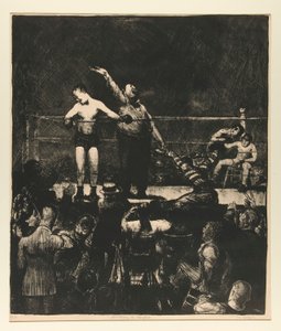 Vi presenterar mästaren nr 2 av George Wesley Bellows