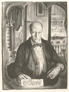 Självporträtt av George Wesley Bellows