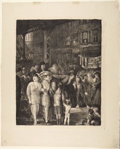 Gatan av George Wesley Bellows
