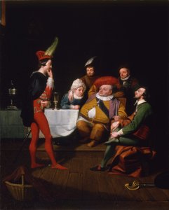 Falstaff enacting Henry IV, c.1834