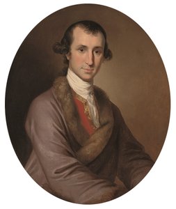 Porträtt av Eyles Irwin (ca 1751-1817) (olja på duk)