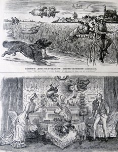 EDISONs uppfinningsrikedom sett av George du Maurier. av George du Maurier
