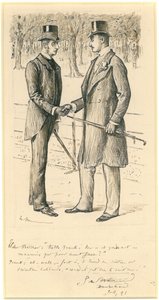 Hej Frank!, 1891 av George du Maurier