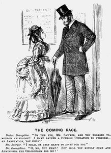 Det kommande loppet, 1872 av George du Maurier