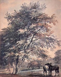 Träd och hästar, 1700-talet