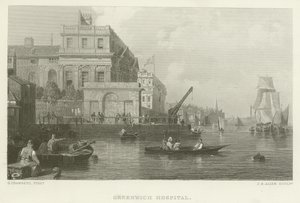 Greenwich sjukhus av George the Elder Chambers