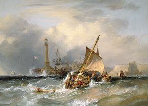 Lugger kommer in i Margate