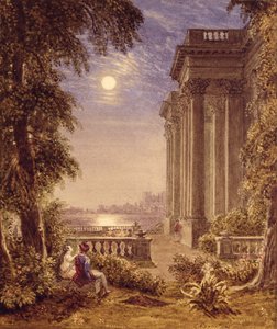 Älskare vid månsken, 1831