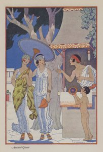 The Romance of Parfym: Antikens Grekland (färg litho)