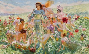 Blommornas riddare, 1894.