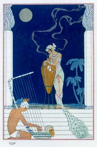 "Egypten", 1912 av Georges Barbier