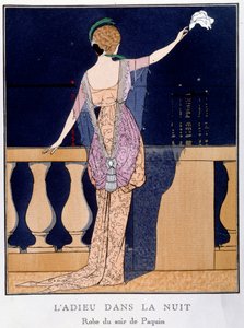 Farväl i natten av Georges Barbier
